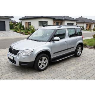 Sānu sliekšņi Duru (2 gab., alumīnijs) Skoda Yeti 2009–2017 foto 1