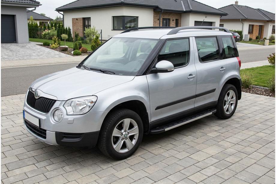 Skoda Yeti 2009–2017 Sānu sliekšņi Duru (2 gab., alumīnijs) Foto 1