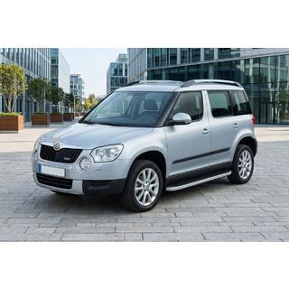 Sānu pakāpieni Tayga Grey (2 gab., alumīnijs) Skoda Yeti 2009–2017 foto 1