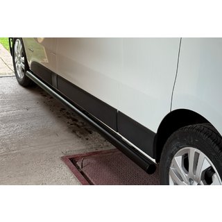 Sānu caurules BB002 Black (2 gab., nerūsējošais tērauds) Fiat Talento 2016– foto 2