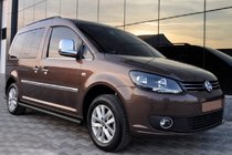 Volkswagen Caddy 2015–2020 Sānu caurules BB001 Black (2 gab., nerūsējošais tērauds) Ø60, Maxi garā bāze foto 1