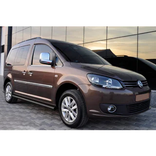 Sānu caurules BB001 Black (2 gab., nerūsējošais tērauds) foto 1