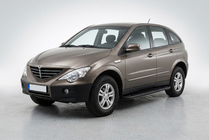 SsangYong Action 2005–2018 Sānu sliekšņi Allmond Black (2 gab., alumīnijs) foto 1