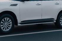 Infiniti QX80 2013–2024 Durvju līstes (4 gab., melnas) foto 1
