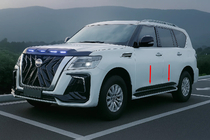 Infiniti QX80 2013–2024 Durvju līstes (4 gab., melnas) foto 6