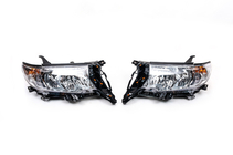 Toyota Land Cruiser Prado 150 2009–2023 Oriģinālie reflektora priekšējie lukturi (2017+, 2 gab.) Kreisais priekšējais lukturis (1 gab.) foto 3