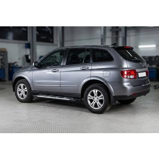 Sānu sliekšņi Sunrise (2 gab., alumīnijs) SsangYong Action 2005–2018 foto 1