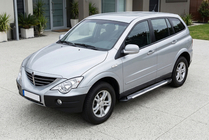 SsangYong Action 2005–2018 Sānu sliekšņi Line (2 gab., alumīnijs) foto 1