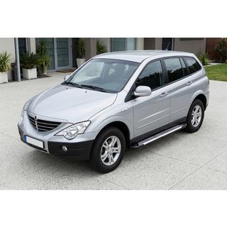 Sānu sliekšņi Line (2 gab., alumīnijs) SsangYong Action 2005–2018 foto 1