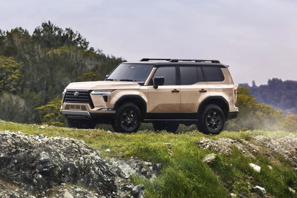 Lexus GX 550 (J250) apskats: premium apvidus automobilis ar off-road potenciālu Foto 2