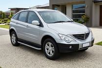 SsangYong Action 2005–2018 Sānu pakāpieni Tayga Grey (2 gab., alumīnijs) foto 1