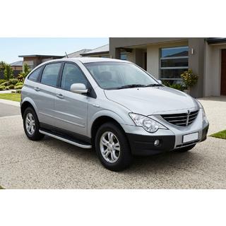 Sānu pakāpieni Tayga Grey (2 gab., alumīnijs) SsangYong Action 2005–2018 foto 1