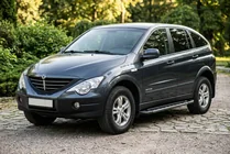 SsangYong Action 2005–2018 Sānu sliekšņi RedLine Black (2 gab., alumīnijs) foto 1