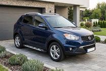SsangYong Korando 2010–2019 Sānu sliekšņi Sunrise (2 gab., alumīnijs) foto 1