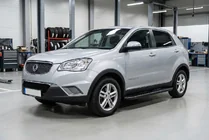 SsangYong Korando 2010–2019 Sānu pakāpieni Bosphorus Black (2 gab., alumīnijs) foto 1