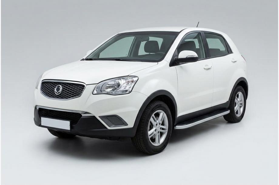 SsangYong Korando 2010–2019 Sānu sliekšņi Tayga Grey (2 gab., alumīnijs) Image