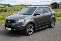 SsangYong Korando 2010–2019 Sānu sliekšņi RedLine Black (2 gab., alumīnijs) foto 1