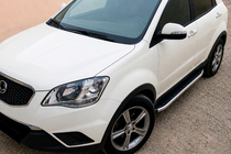 SsangYong Korando 2010–2019 Sānu pakāpieni Fullmond (2 gab., alumīnijs) foto 1
