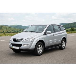 Sānu sliekšņi Allmond Black (2 gab., alumīnijs) SsangYong Kyron 2005–2014 foto 1