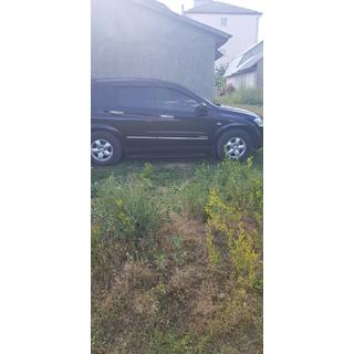 Sānu sliekšņi Allmond Black (2 gab., alumīnijs) SsangYong Kyron 2005–2014 foto 3