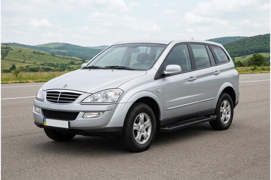 SsangYong Kyron 2005–2014 Sānu sliekšņi Allmond Black (2 gab., alumīnijs) Image