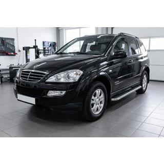 Sānu pakāpieni Maydos V1 (2 gab., alumīnijs ↗ nerūsējošais tērauds) SsangYong Kyron 2005–2014 foto 1