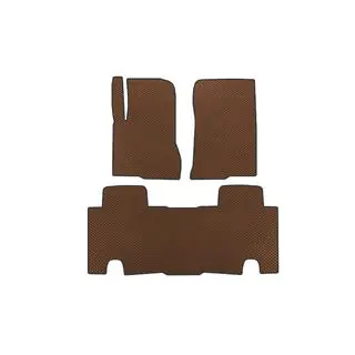 EVA auto paklājiņi (brūni)