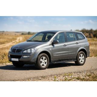 Sānu sliekšņi RedLine Black (2 gab., alumīnijs) SsangYong Kyron 2005–2014 foto 1