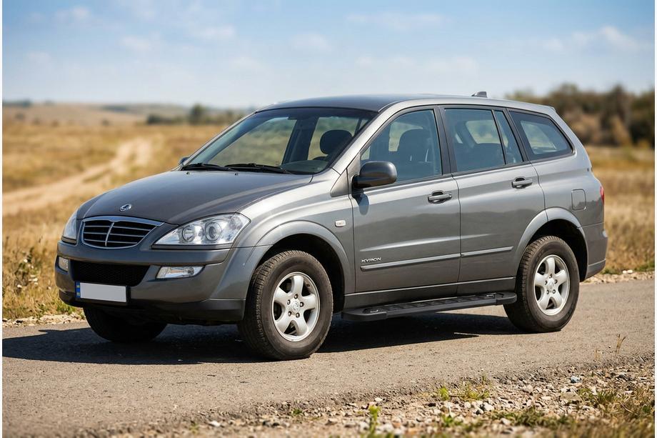 SsangYong Kyron 2005–2014 Sānu sliekšņi RedLine Black (2 gab., alumīnijs) Image