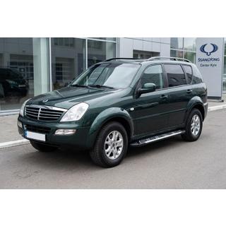 Sānu sliekšņi Sunrise (2 gab., alumīnijs) SsangYong Rexton I 2001–2017 foto 1