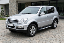 SsangYong Rexton I 2001–2017 Sānu sliekšņi Line (2 gab., alumīnijs) 2012-2017 foto 1