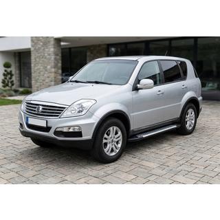 Sānu sliekšņi Line (2 gab., alumīnijs) SsangYong Rexton I 2001–2017 foto 1