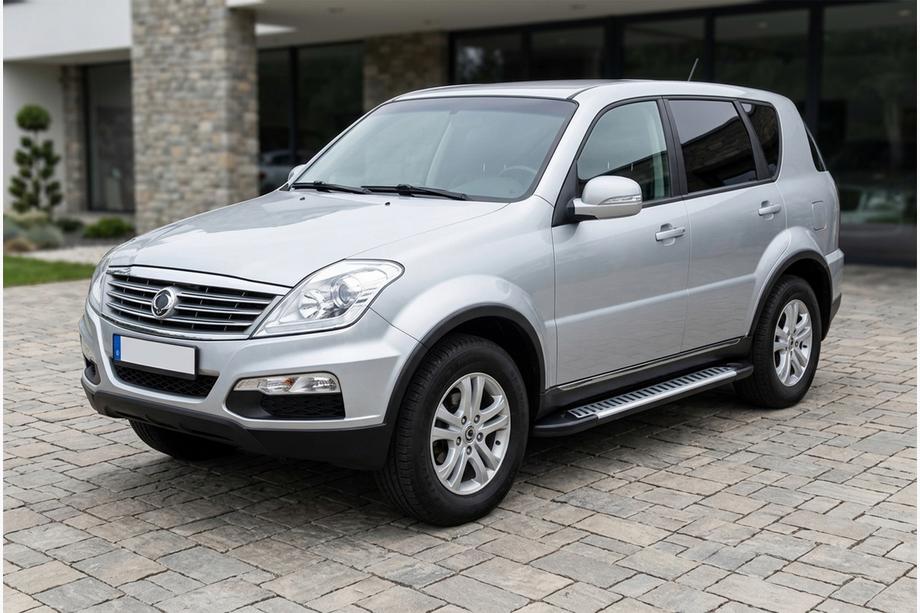 SsangYong Rexton I 2001–2017 Sānu sliekšņi Line (2 gab., alumīnijs) 2012-2017 Image