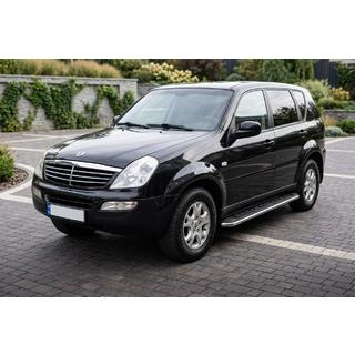 Sānu pakāpieni Maydos V1 (2 gab., alumīnijs ↗ nerūsējošais tērauds) SsangYong Rexton I 2001–2017 foto 1