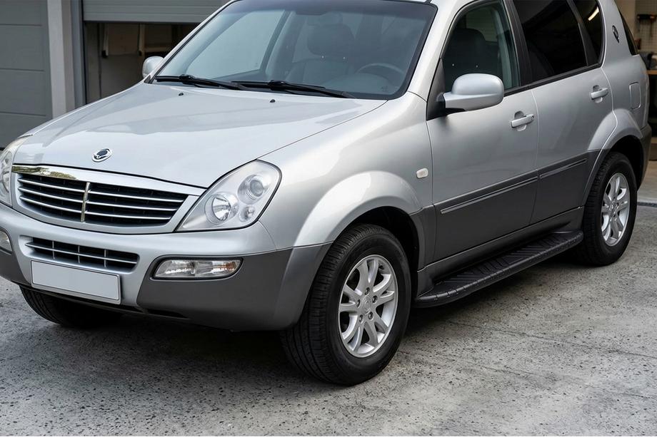 SsangYong Rexton I 2001–2017 Sānu pakāpieni Bosphorus Black (2 gab., alumīnijs) Image