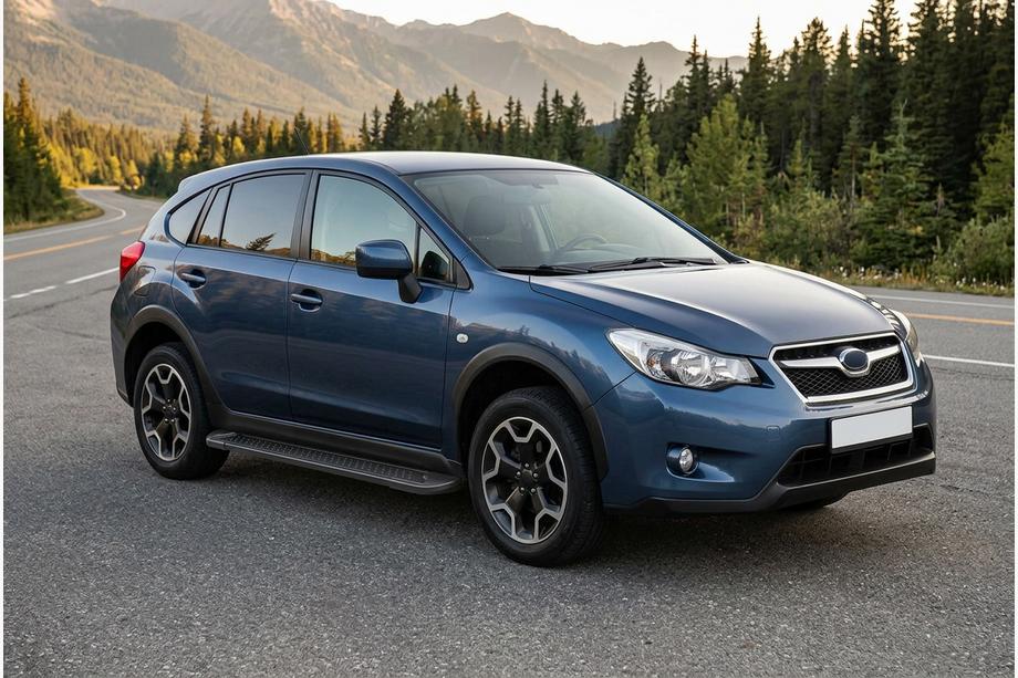 Subaru XV 2011–2017 Sānu sliekšņi Allmond Black (2 gab., alumīnijs) Image