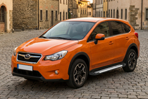 Subaru XV 2011–2017 Sānu sliekšņi Line (2 gab., alumīnijs) foto 1