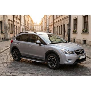 Sānu sliekšņi Duru (2 gab., alumīnijs) Subaru XV 2011–2017 foto 1