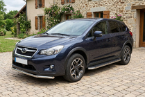 Subaru XV 2011–2017 Sānu pakāpieni Maydos V1 (2 gab., alumīnijs ↗ nerūsējošais tērauds) foto 1