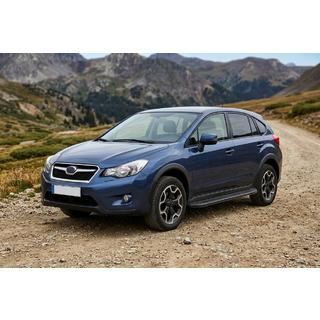 Sānu pakāpieni Bosphorus Black (2 gab., alumīnijs) Subaru XV 2011–2017 foto 1