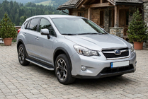 Subaru XV 2011–2017 Sānu pakāpieni Tayga Grey (2 gab., alumīnijs) foto 1
