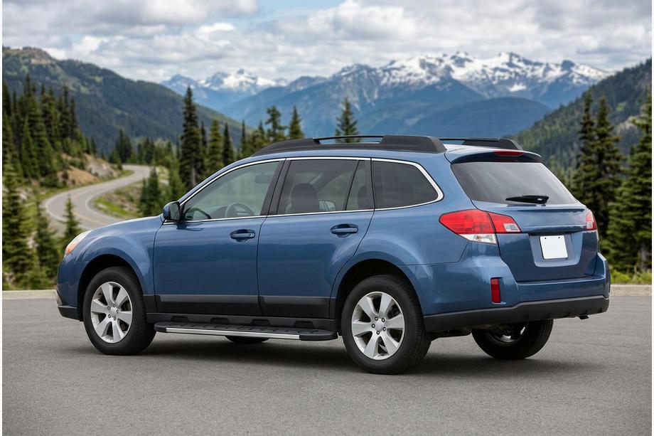 Subaru Outback 2009–2014 Sānu sliekšņi Duru (2 gab., alumīnijs) Image
