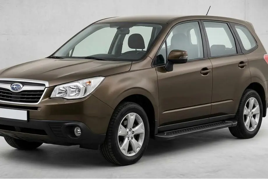 Subaru Forester 2013–2018 Sānu sliekšņi Allmond Black (2 gab., alumīnijs) Image