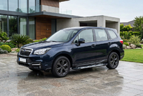 Subaru Forester 2013–2018 Sānu sliekšņi Sunrise (2 gab., alumīnijs) foto 1