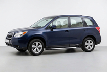 Subaru Forester 2013–2018 Sānu sliekšņi Line (2 gab., alumīnijs) foto 1
