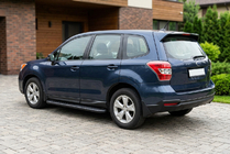 Subaru Forester 2013–2018 Sānu pakāpieni Bosphorus Black (2 gab., alumīnijs) foto 1