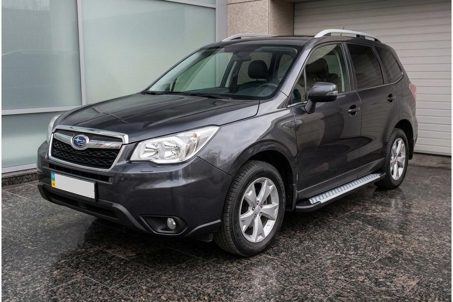 Subaru Forester 2013–2018 Sānu pakāpieni Allmond Grey (2 gab., alumīnijs) Image
