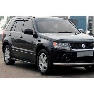 Sānu pakāpieni Allmond Black (2 gab., alumīnijs) Suzuki Grand Vitara 2005–2017 foto 1