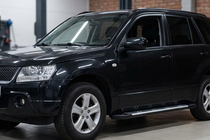 Suzuki Grand Vitara 2005–2017 Sānu sliekšņi Sunrise (2 gab., alumīnijs) foto 1