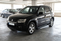 Suzuki Grand Vitara 2005–2017 Sānu pakāpieni RedLine V1 (2 gab., alumīnijs) foto 1